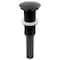 Novatto Natural Cobblestone Vessel Bathroom Sink with Oil Rubbed Bronze Drain and Sealer NOSV-CSORB - alternate 4